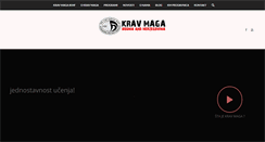 Desktop Screenshot of kravmaga-ikmf.ba