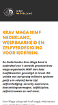 Mobile Screenshot of kravmaga-ikmf.nl