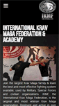 Mobile Screenshot of kravmaga-ikmf.com